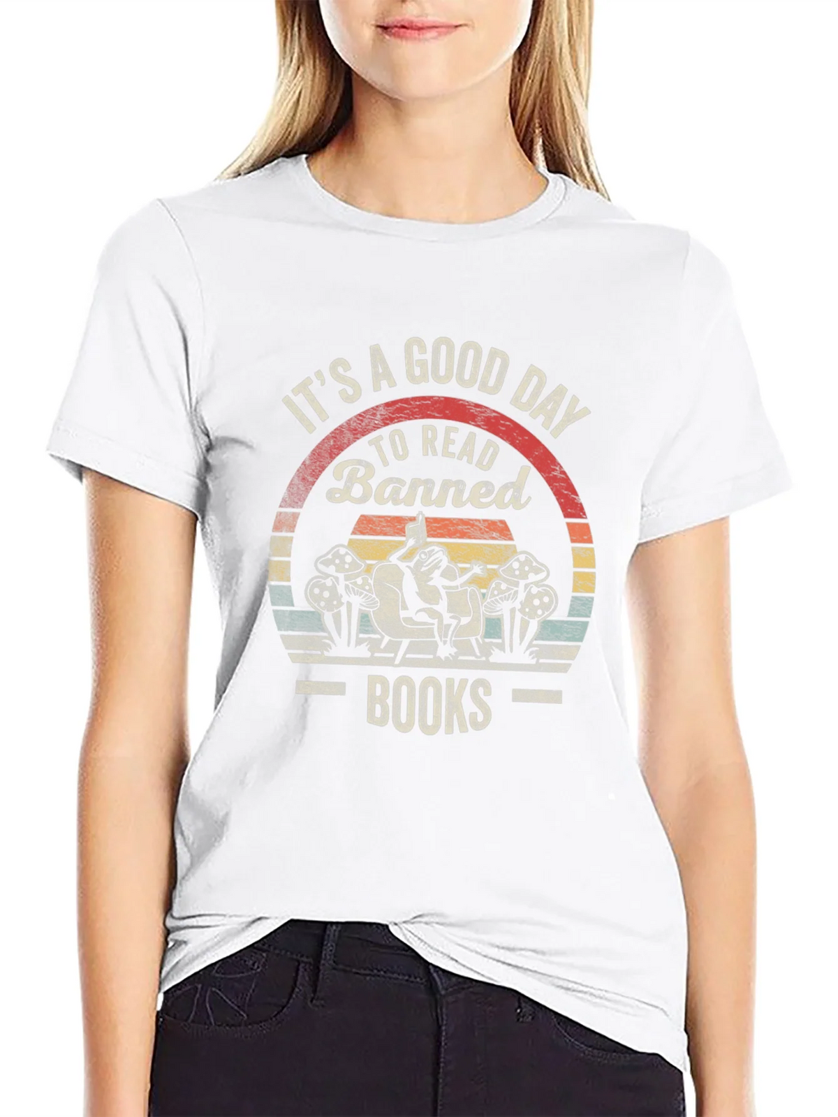 Its a Good Day to Read Banned Books Graphic T-Shirt product image 8