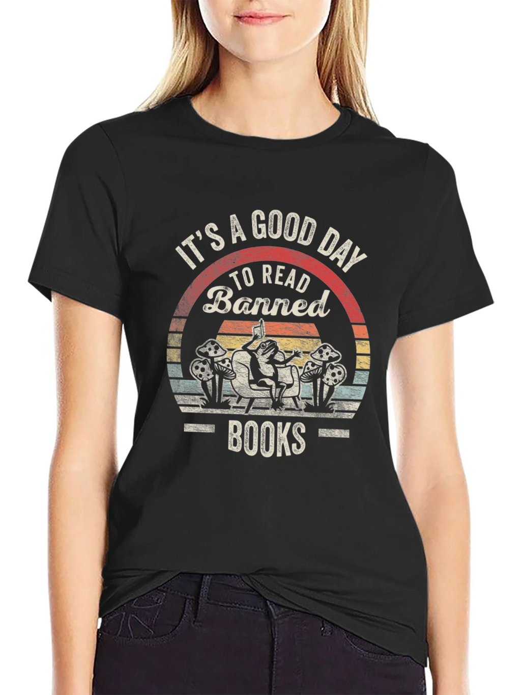 Its a Good Day to Read Banned Books Graphic T-Shirt product image 2