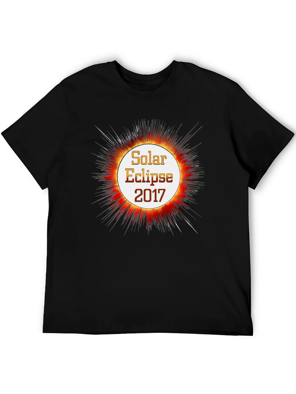 Solar Eclipse 2017 T-Shirt - Unique Graphic Tee product image 5