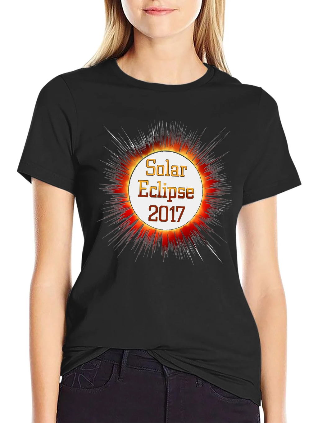 Solar Eclipse 2017 T-Shirt - Unique Graphic Tee product image 2