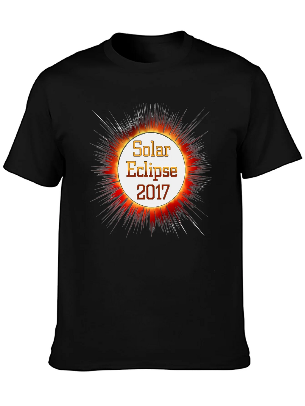 Solar Eclipse 2017 T-Shirt - Unique Graphic Tee product image 3