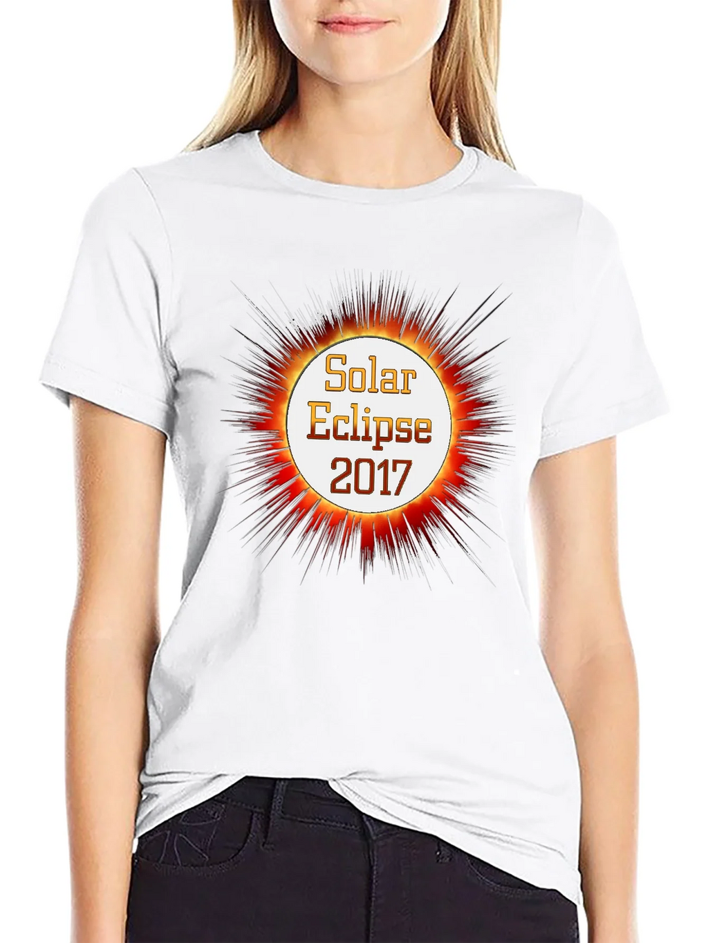 Solar Eclipse 2017 T-Shirt - Unique Graphic Tee product image 8