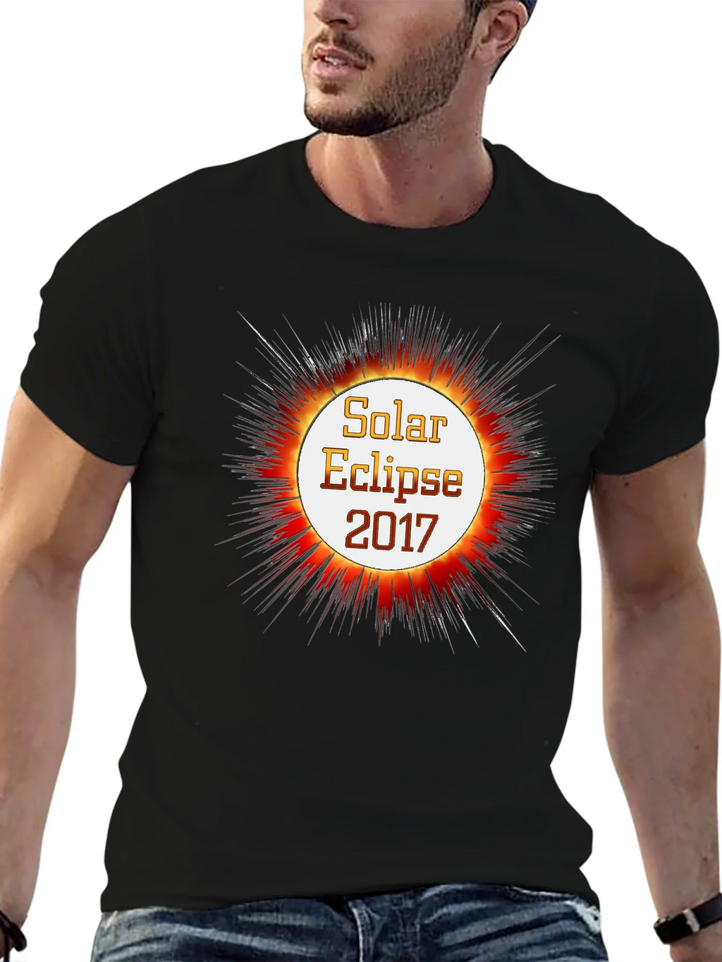Solar Eclipse 2017 T-Shirt - Unique Graphic Tee product image 6