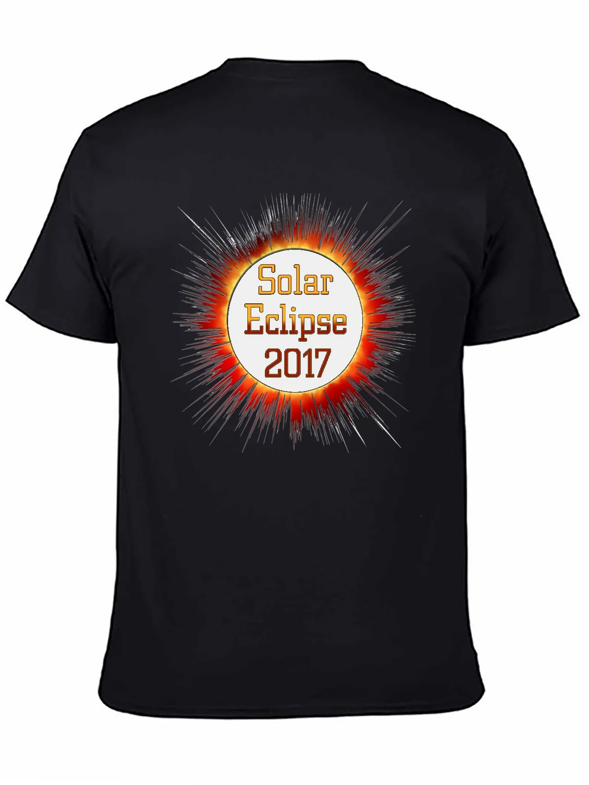Solar Eclipse 2017 T-Shirt - Unique Graphic Tee product image 4