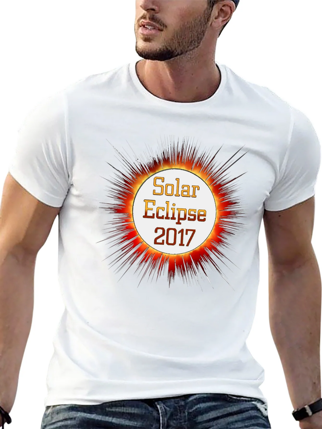 Solar Eclipse 2017 T-Shirt - Unique Graphic Tee product image 12