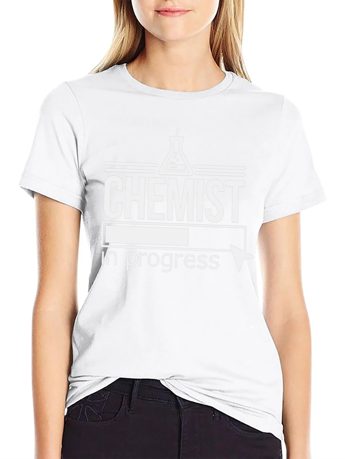 Chemist In Progress Black T-Shirt product image 8