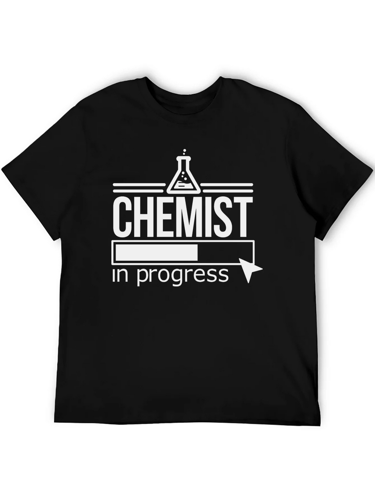 Chemist In Progress Black T-Shirt product image 5