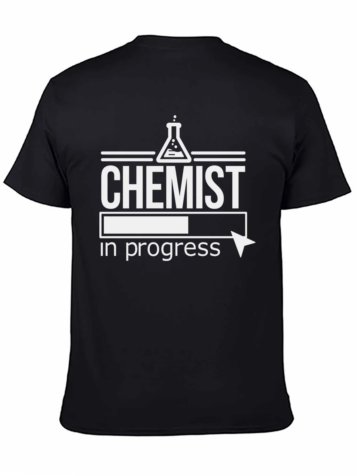 Chemist In Progress Black T-Shirt product image 4