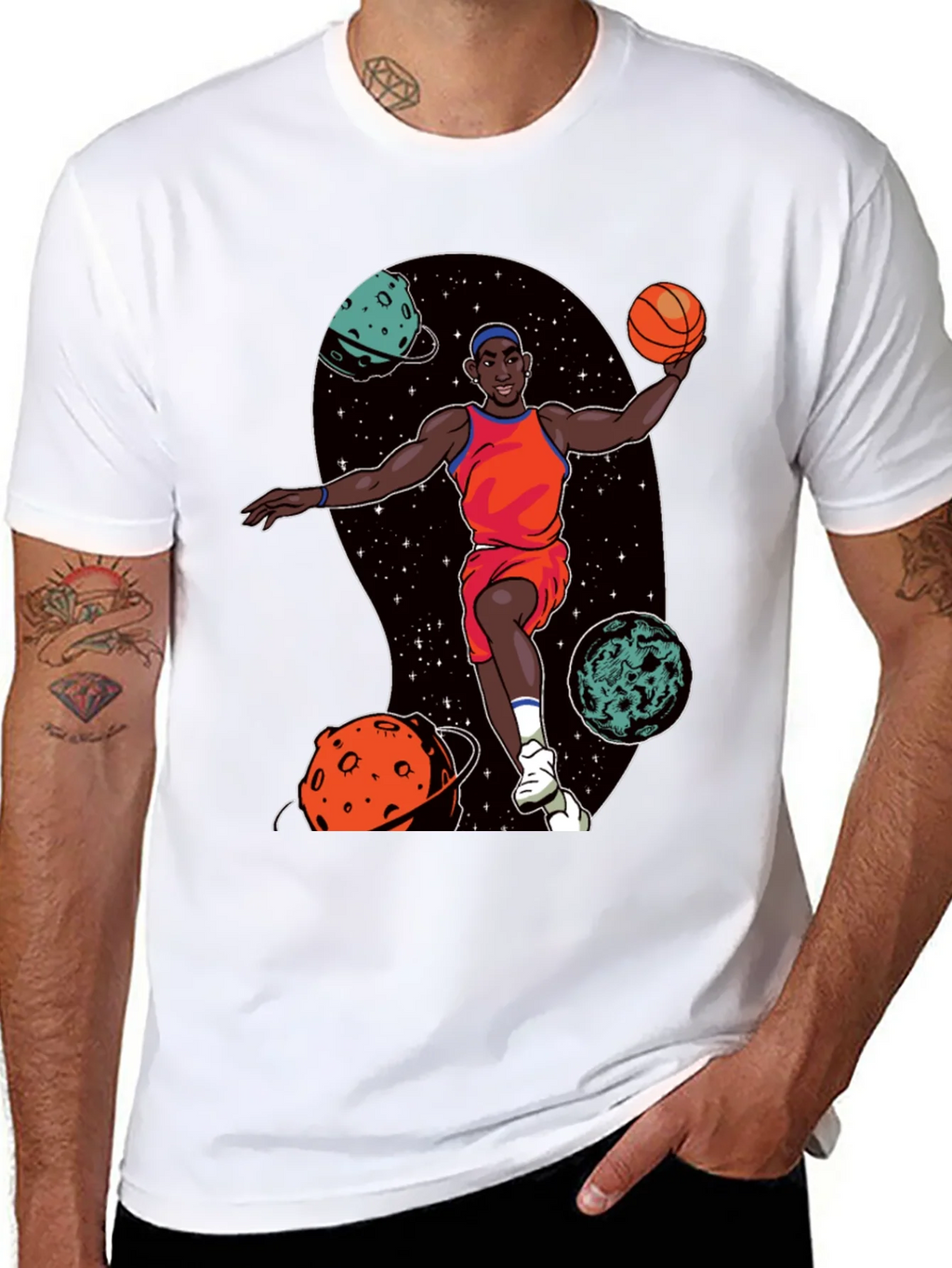 Space Jam Inspired Graphic T-Shirt product image 7