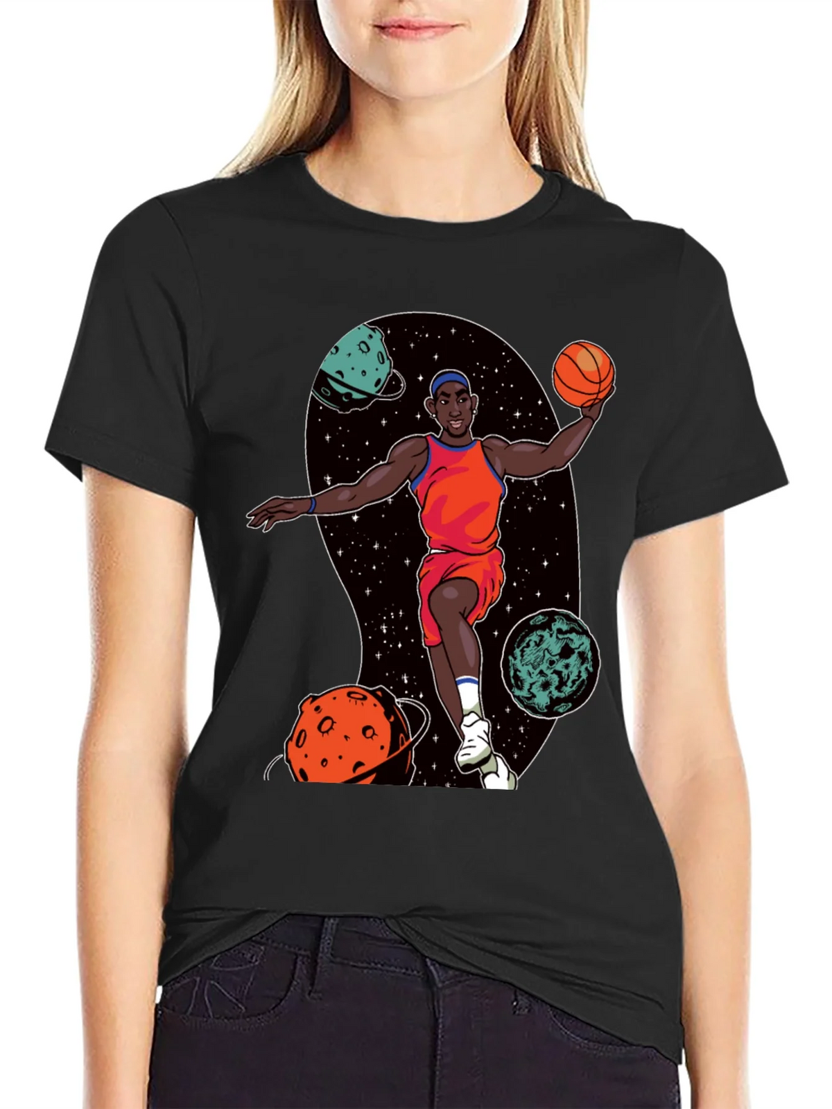 Space Jam Inspired Graphic T-Shirt product image 2