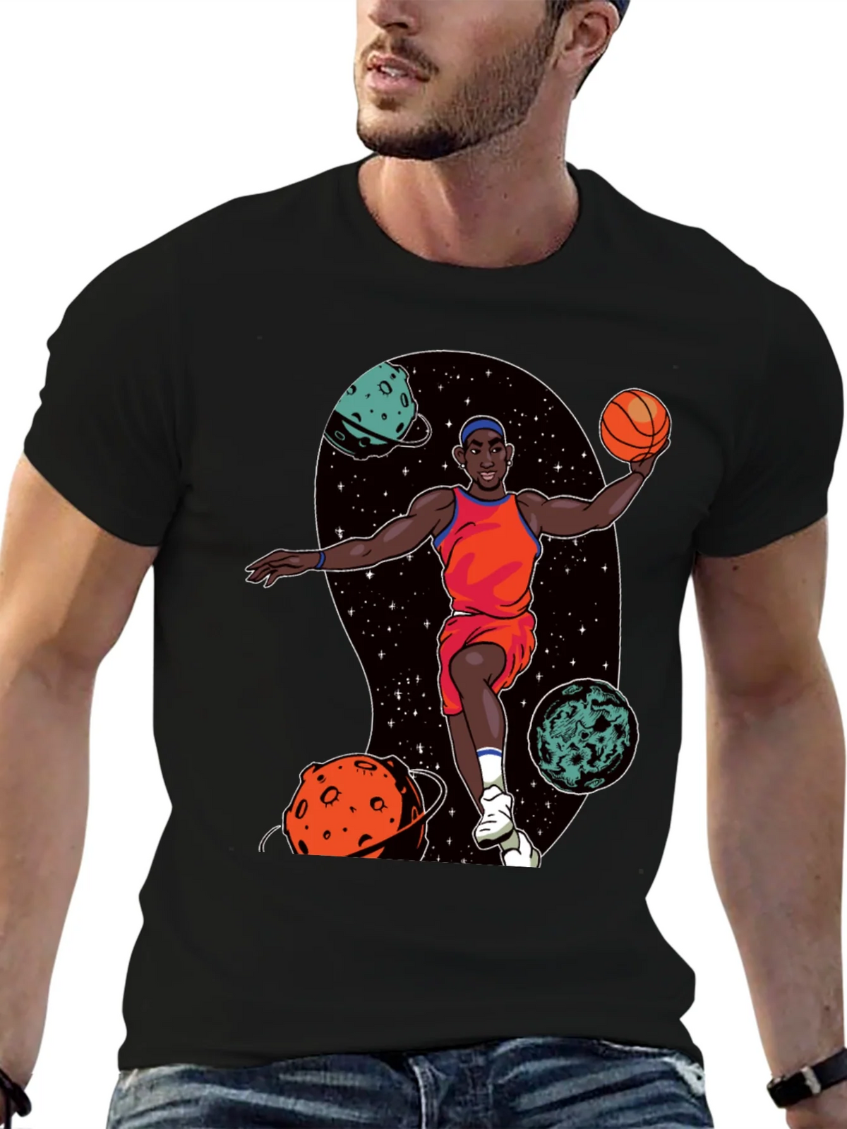 Space Jam Inspired Graphic T-Shirt product image 6