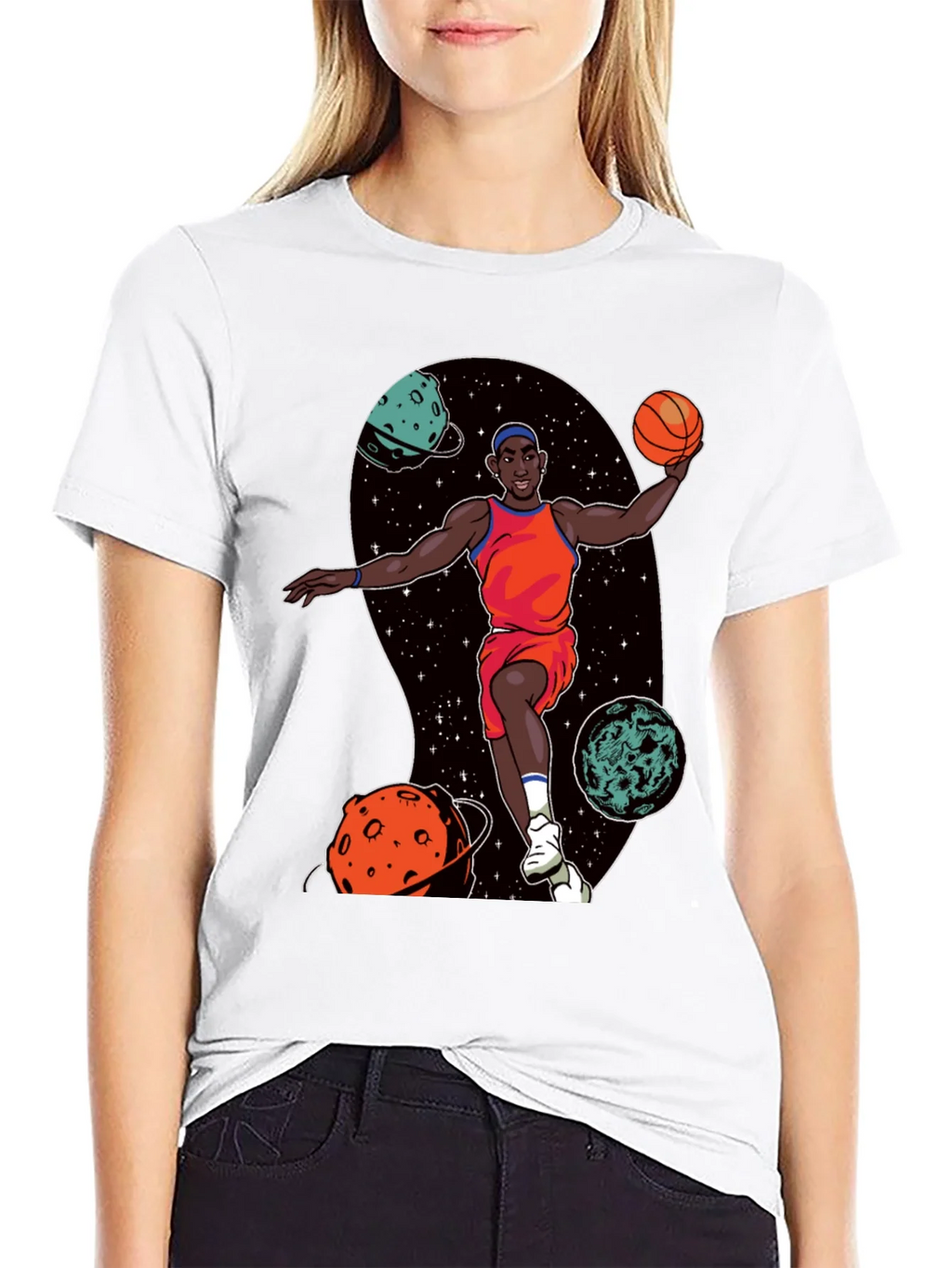 Space Jam Inspired Graphic T-Shirt product image 8