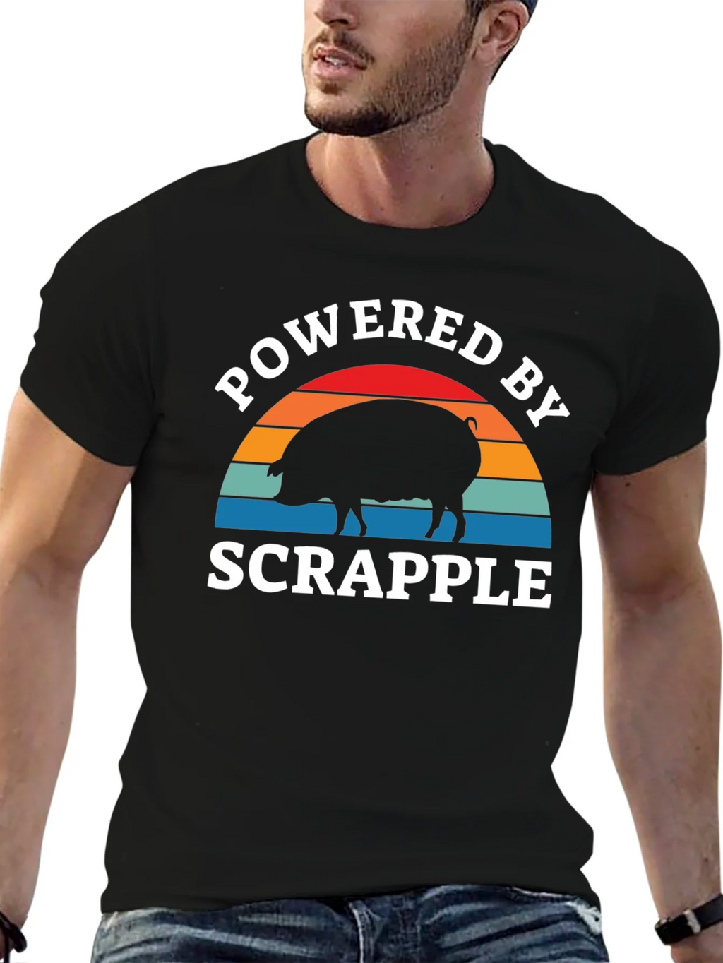 Powered by Scrapple T-Shirt product image 6