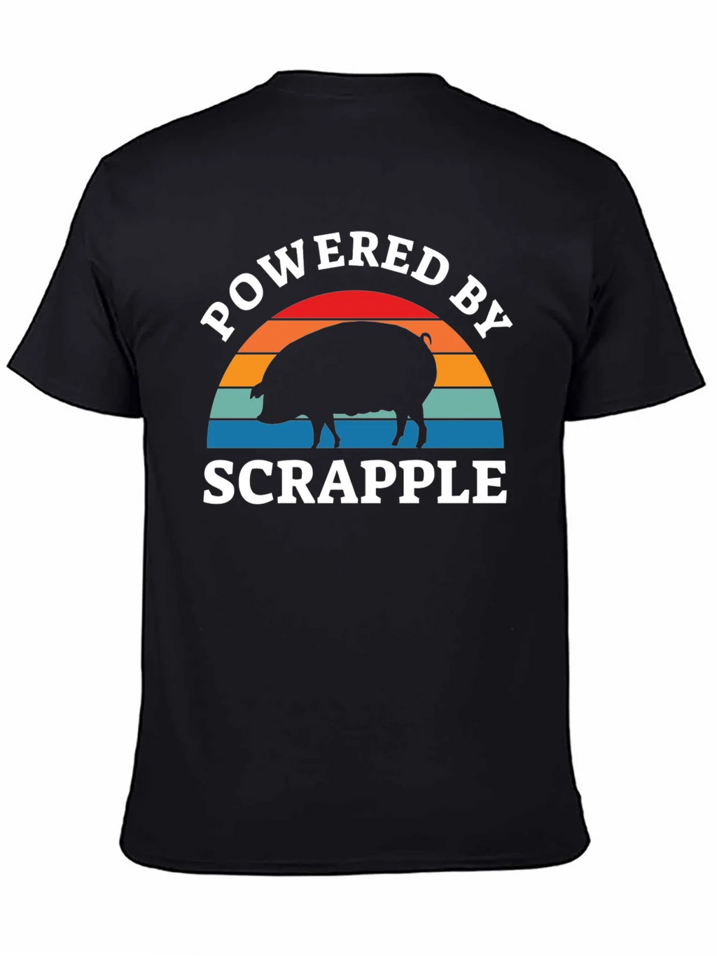 Powered by Scrapple T-Shirt product image 4