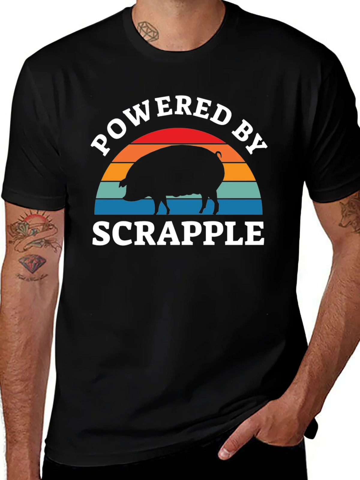 Powered by Scrapple T-Shirt product image 1