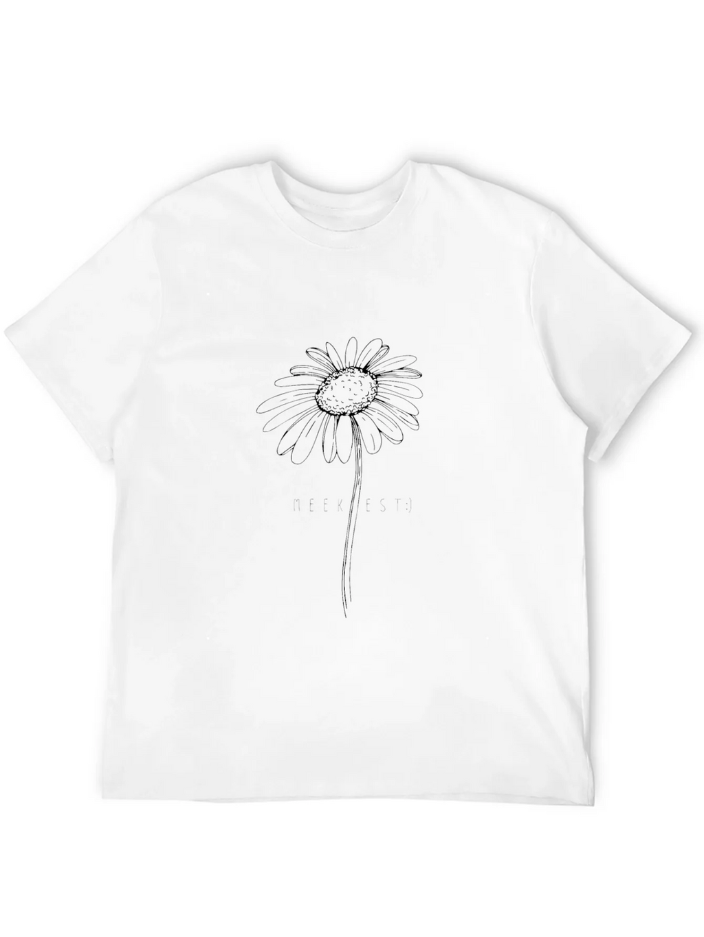 Black Daisy Graphic Tee - Classic Comfort Fit product image 11