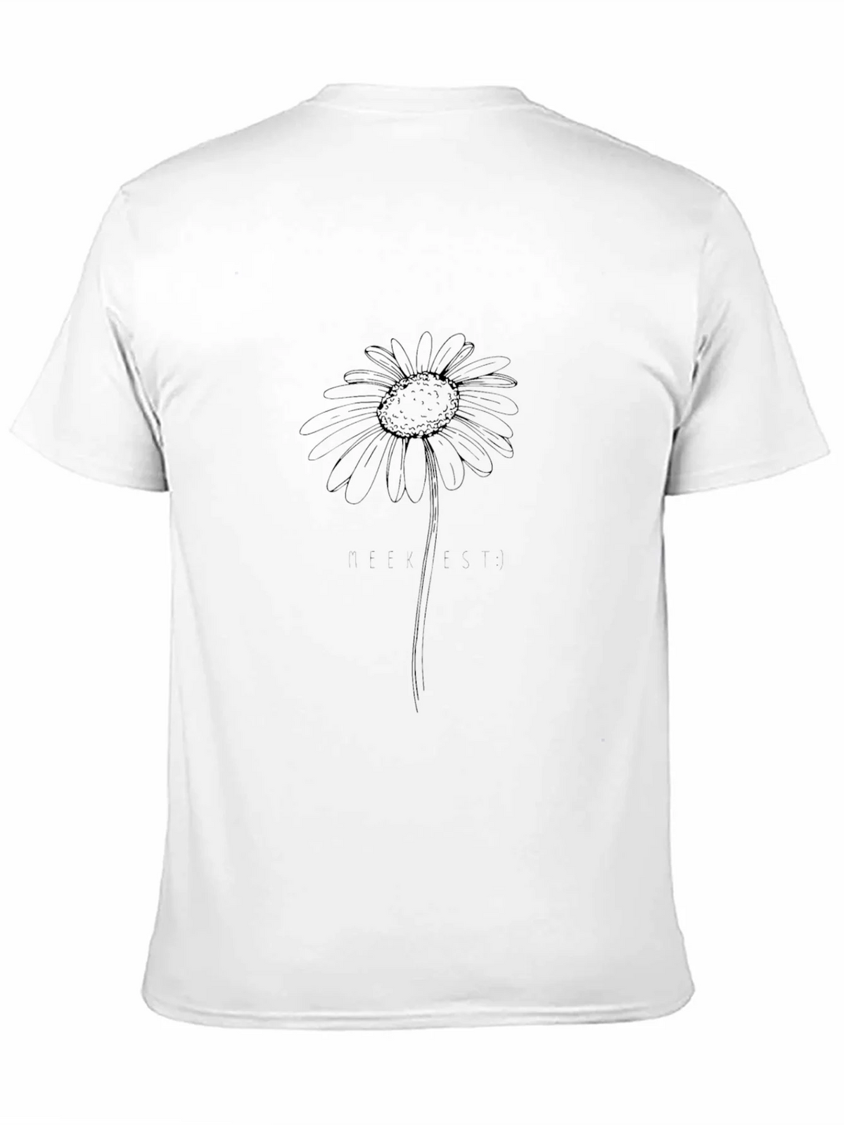 Black Daisy Graphic Tee - Classic Comfort Fit product image 10