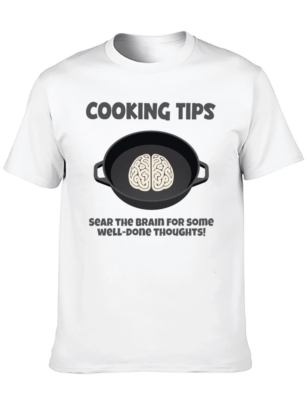 Cooking Tips Brain Graphic T-Shirt product image 2
