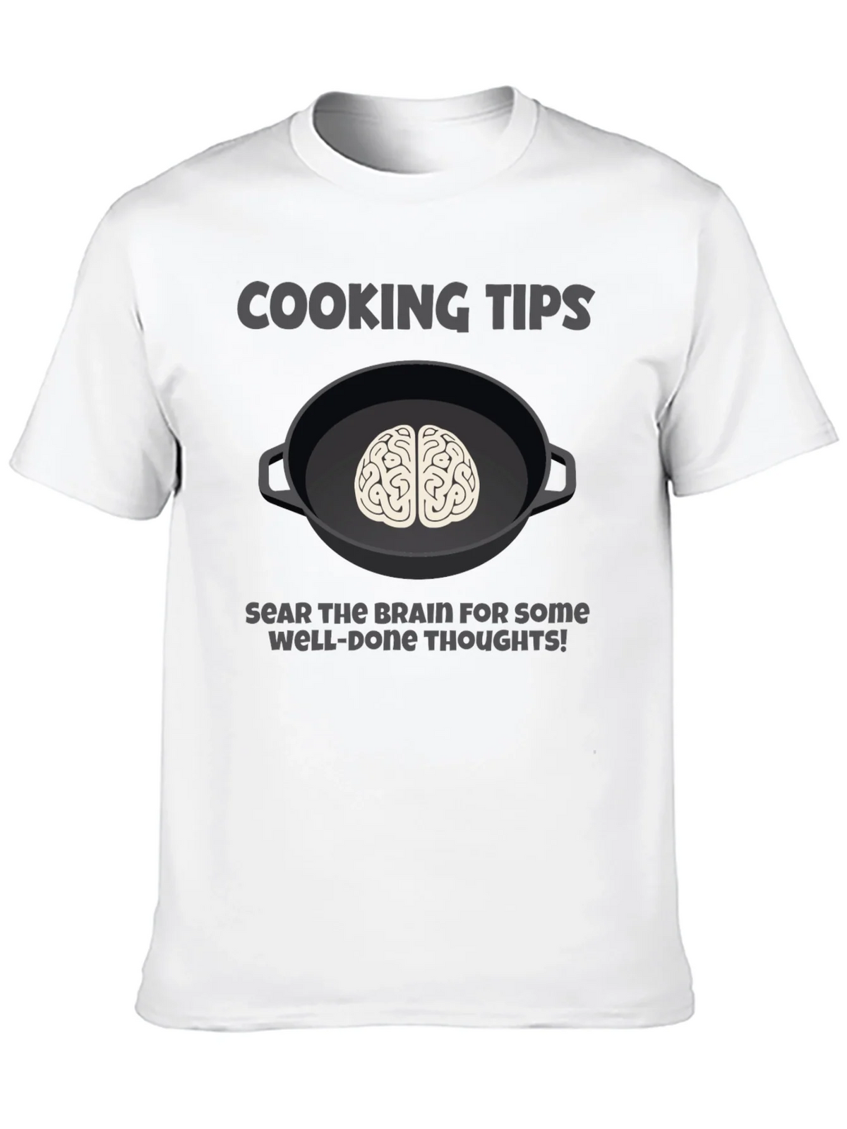 Cooking Tips Brain Graphic T-Shirt product image 2
