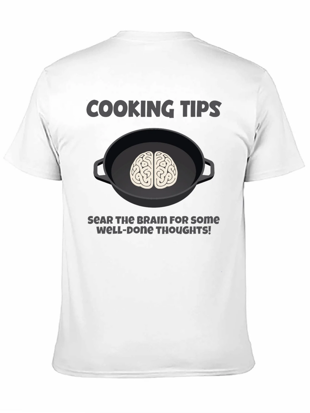 Cooking Tips Brain Graphic T-Shirt product image 3