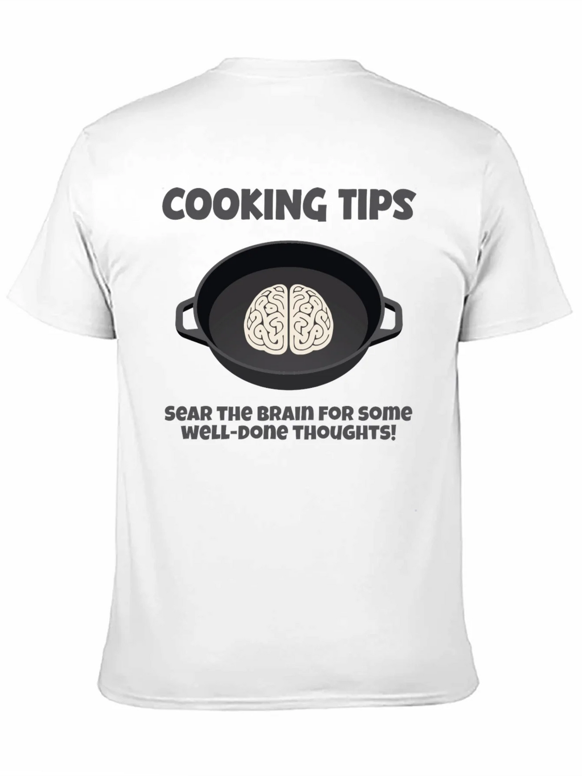 Cooking Tips Brain Graphic T-Shirt product image 3