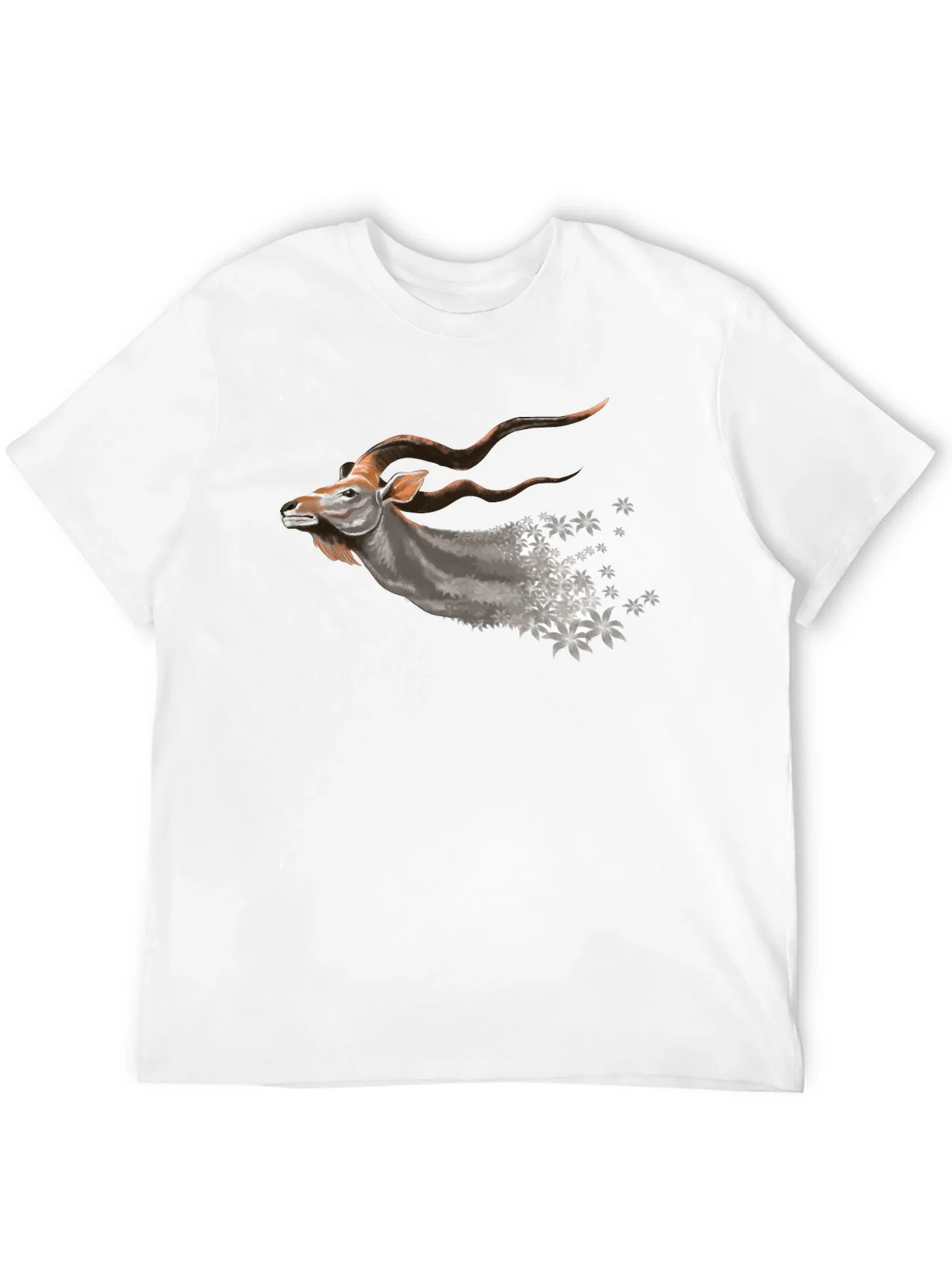 Mens Black T-Shirt with Kudu Design product image 11