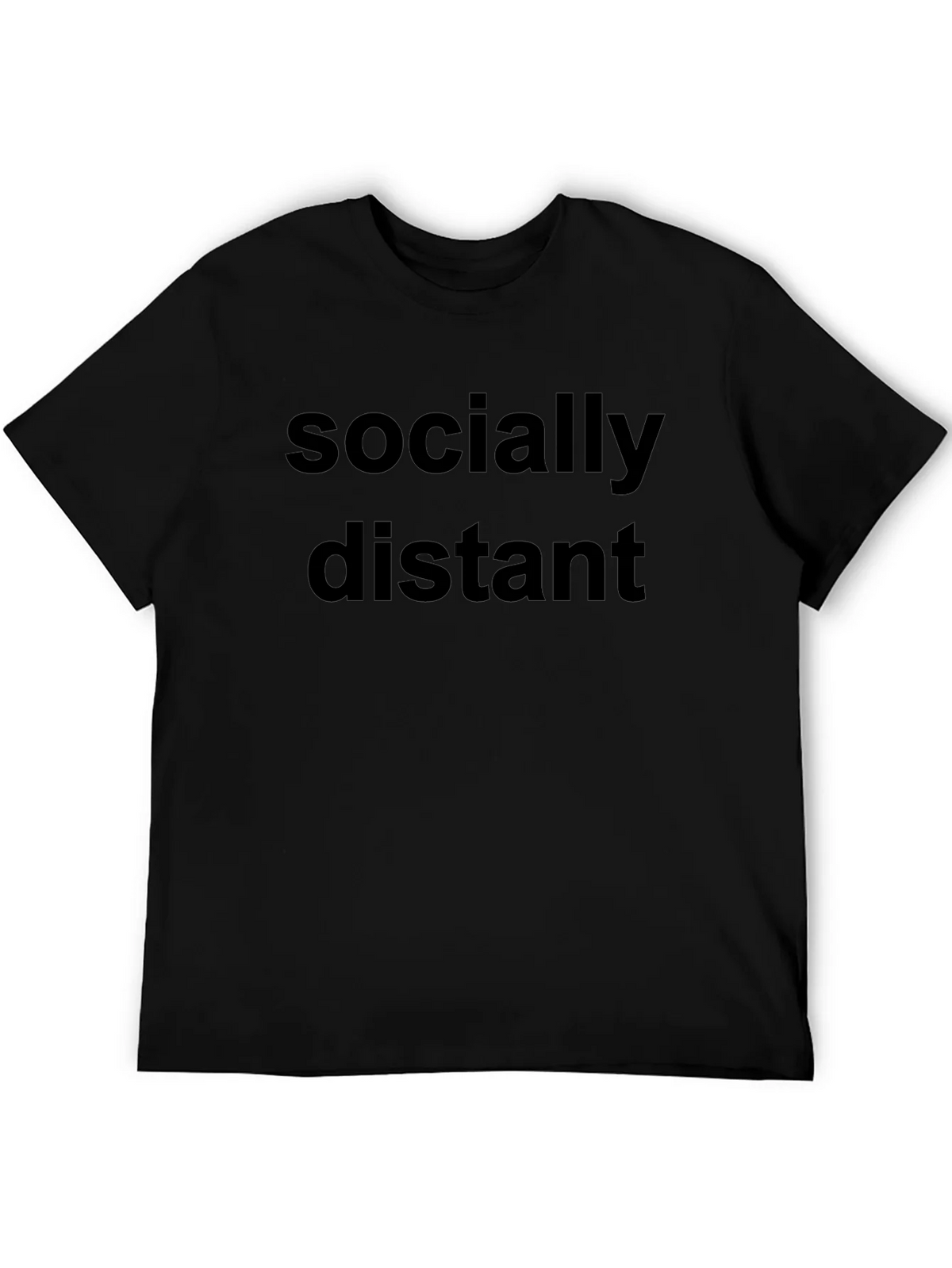 Socially Distant T-Shirt - Bold Statement Tee product image 3