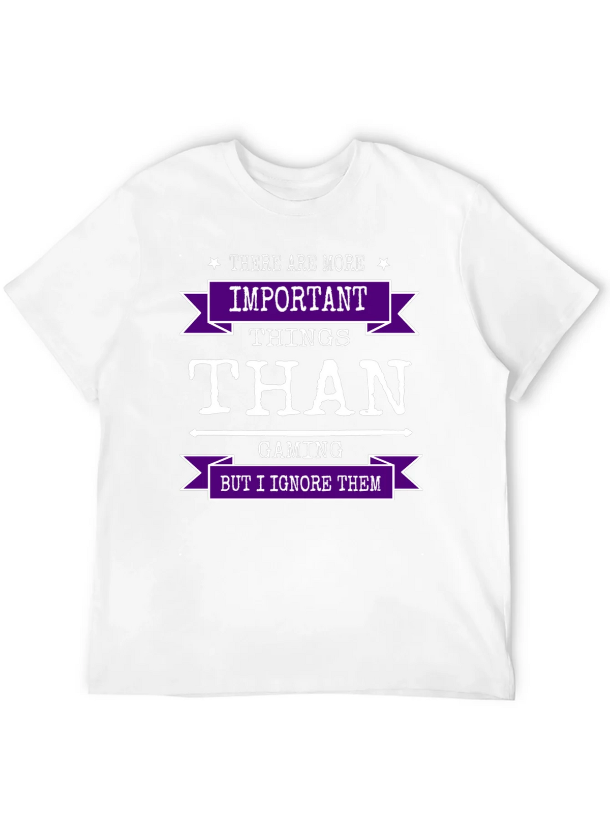 Gaming Humor T-Shirt - Important Things Than product image 10
