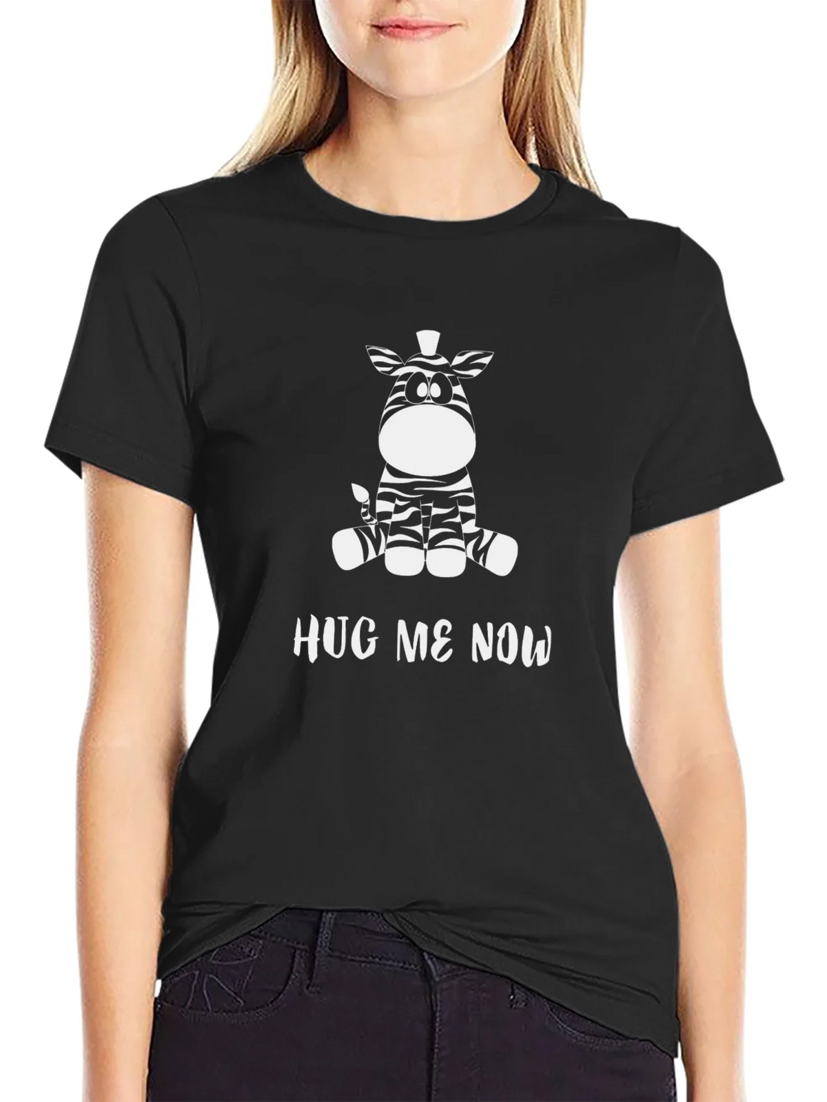 Hug Me Now Zebra T-Shirt product image 2