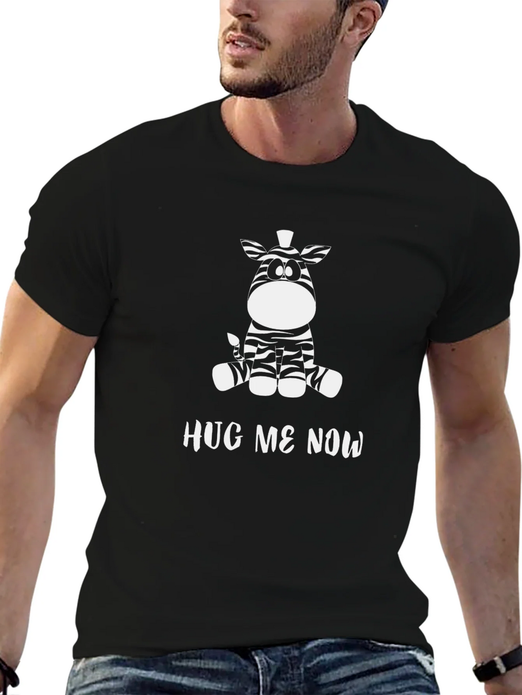 Hug Me Now Zebra T-Shirt product image 5