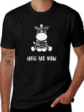 Hug Me Now Zebra T-Shirt product image 1