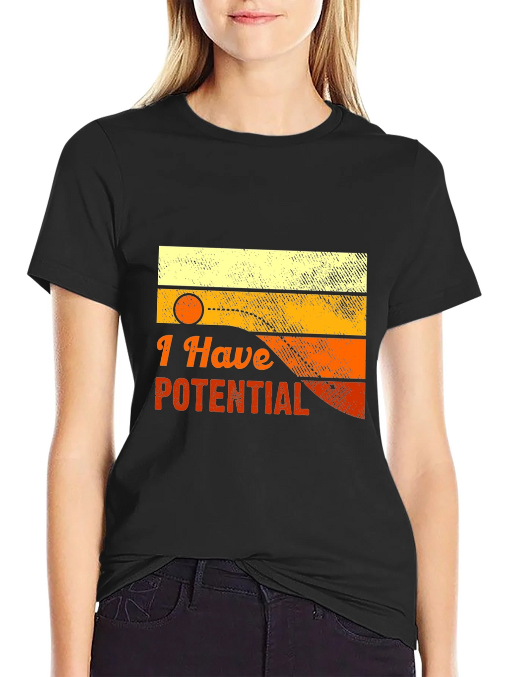 I Have Potential T-Shirt - Vintage Style Graphic Tee product image 2
