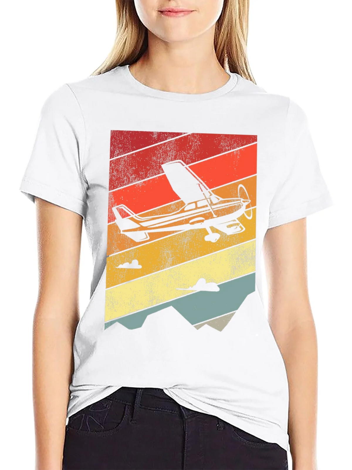 Vintage Airplane T-Shirt product image 8