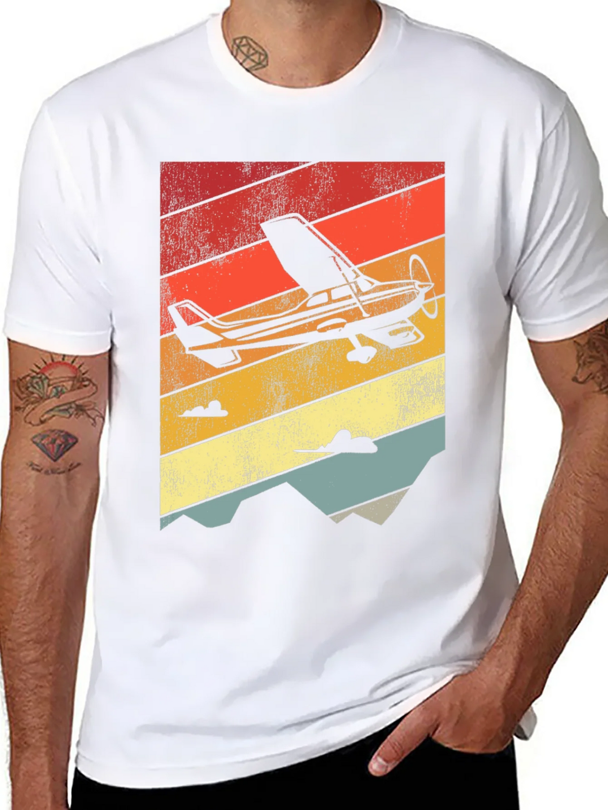 Vintage Airplane T-Shirt product image 7