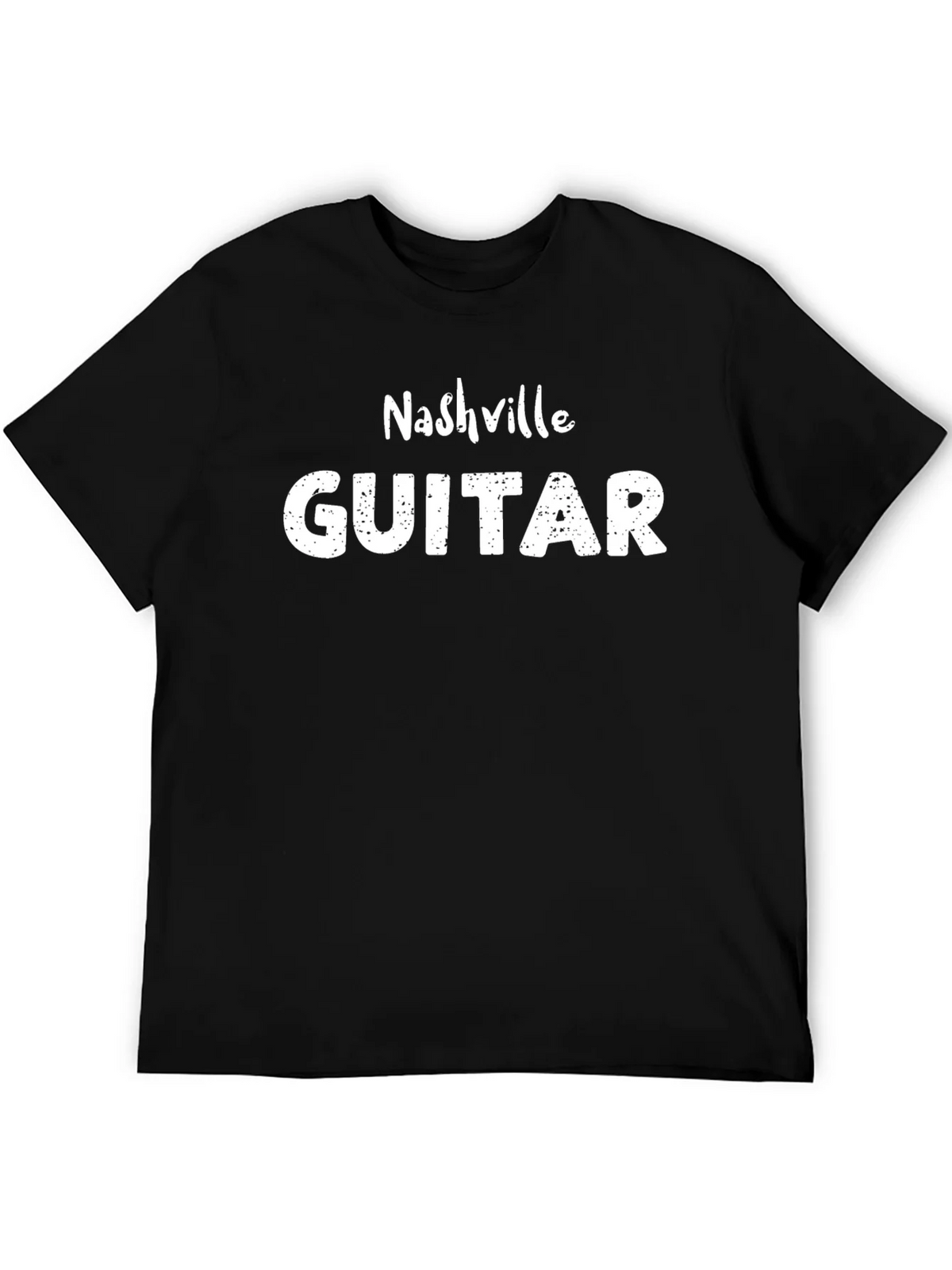 Nashville Guitar Black T-Shirt product image 5
