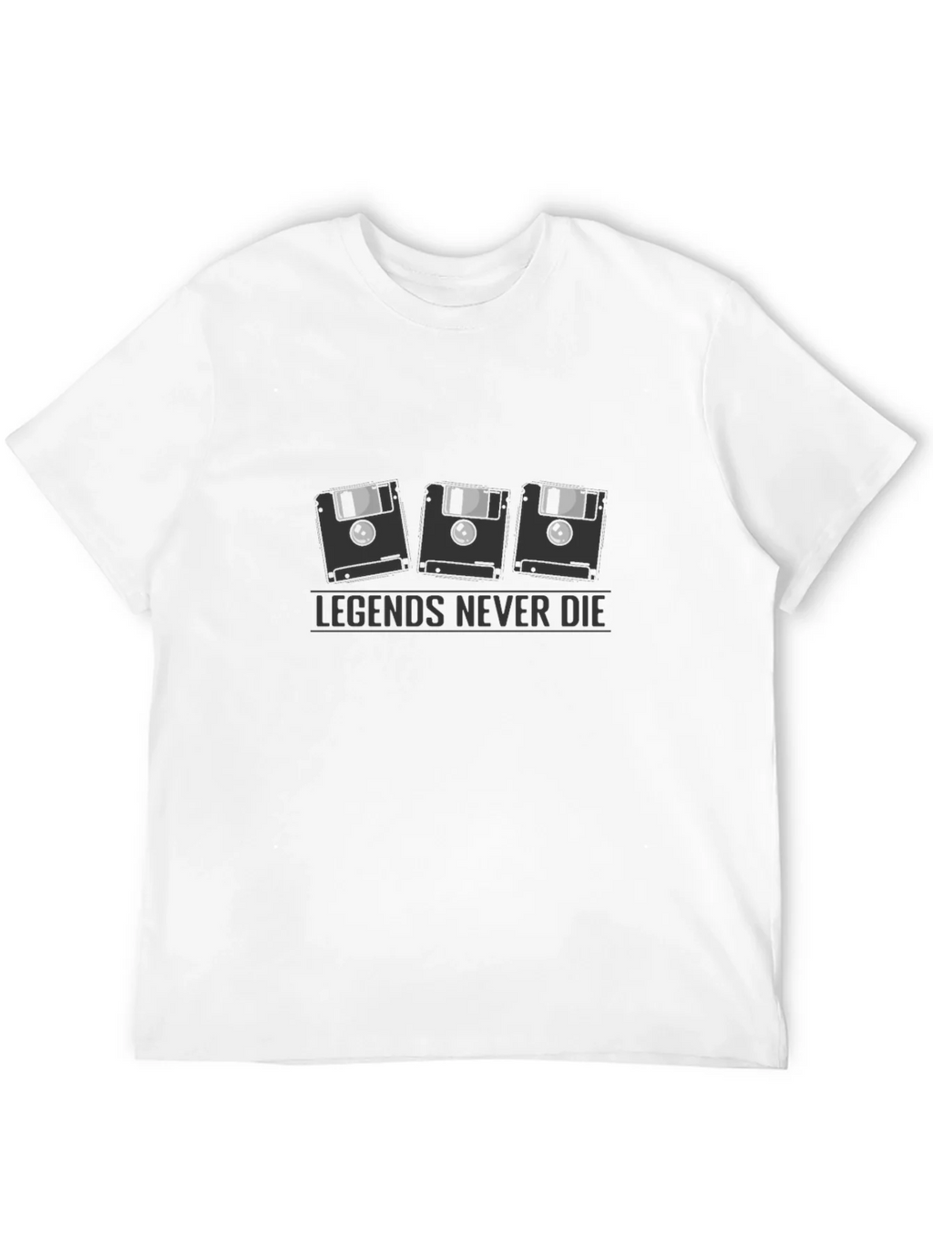 Legends Never Die Floppy Disk T-Shirt product image 11