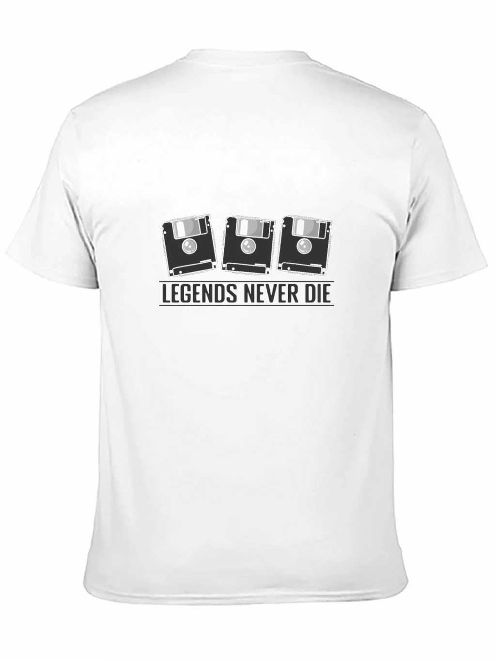 Legends Never Die Floppy Disk T-Shirt product image 10