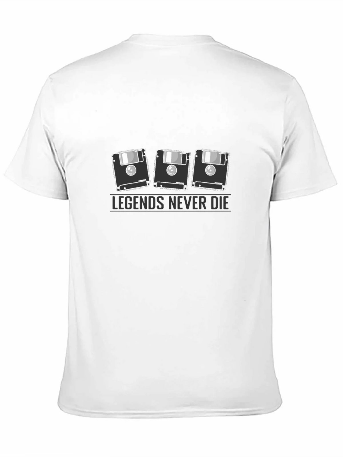 Legends Never Die Floppy Disk T-Shirt product image 10