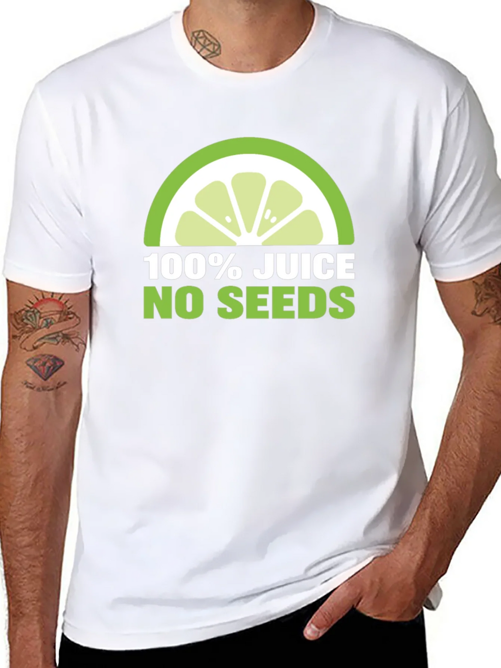 100% Juice No Seeds Graphic Tee product image 7