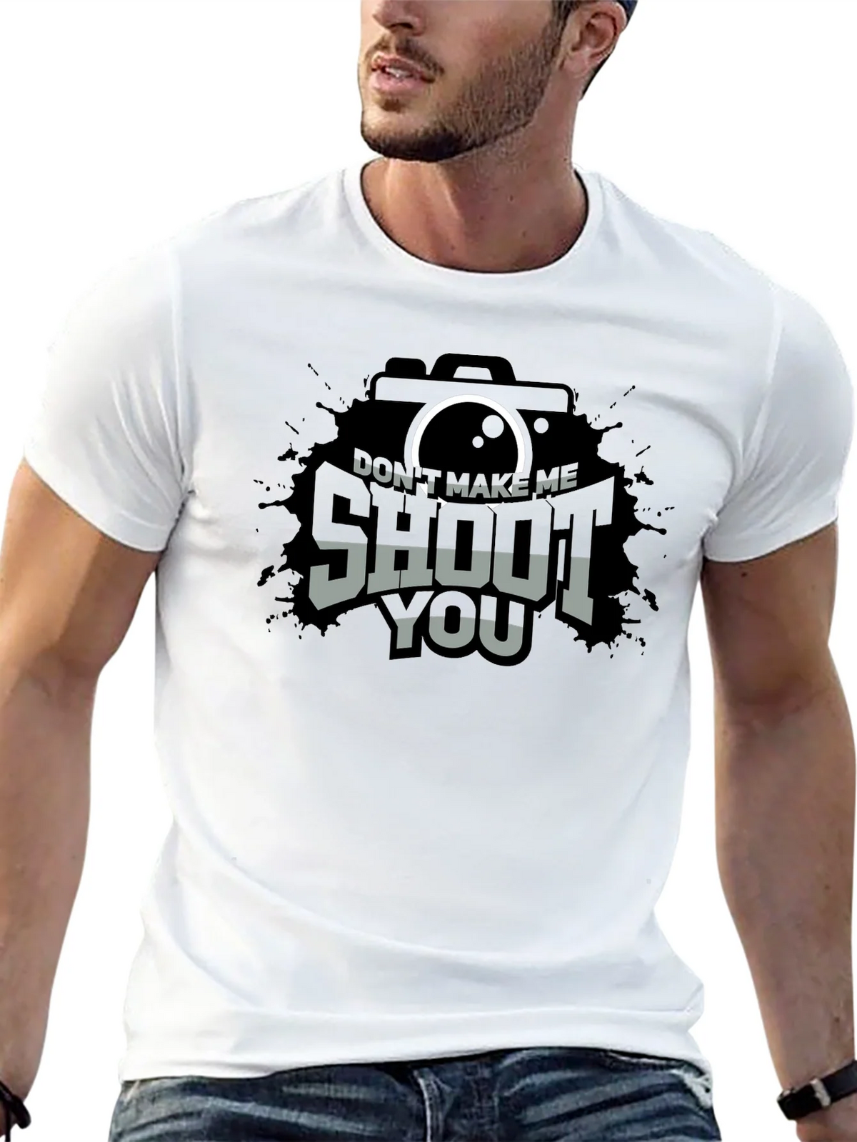 Dont Make Me Shoot You T-Shirt - Camera Lover Tee product image 12