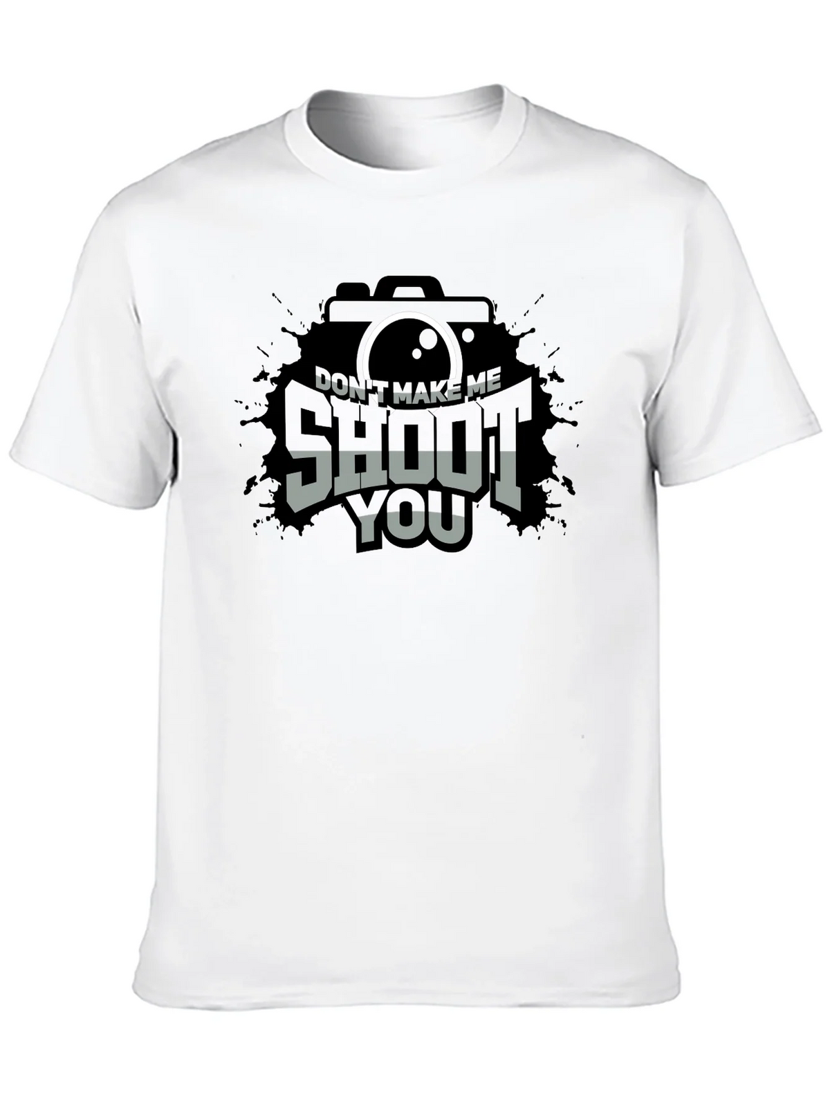 Dont Make Me Shoot You T-Shirt - Camera Lover Tee product image 9