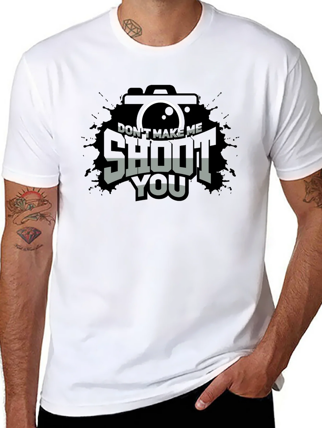 Dont Make Me Shoot You T-Shirt - Camera Lover Tee product image 7