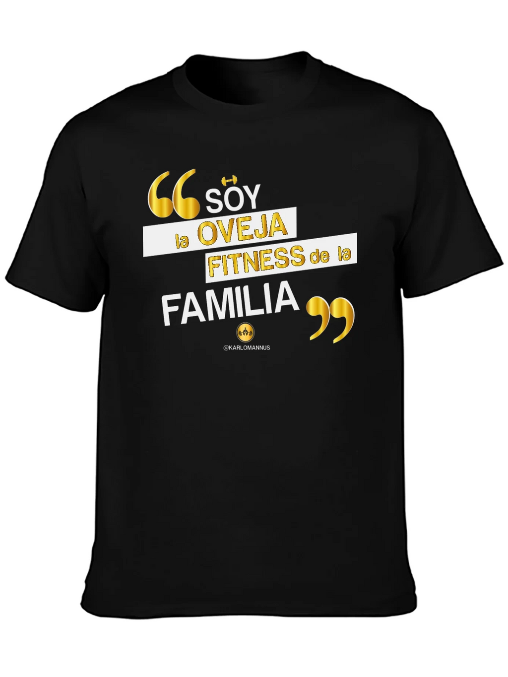 Fitness Family T-Shirt - Black Gym Motivation product image 3