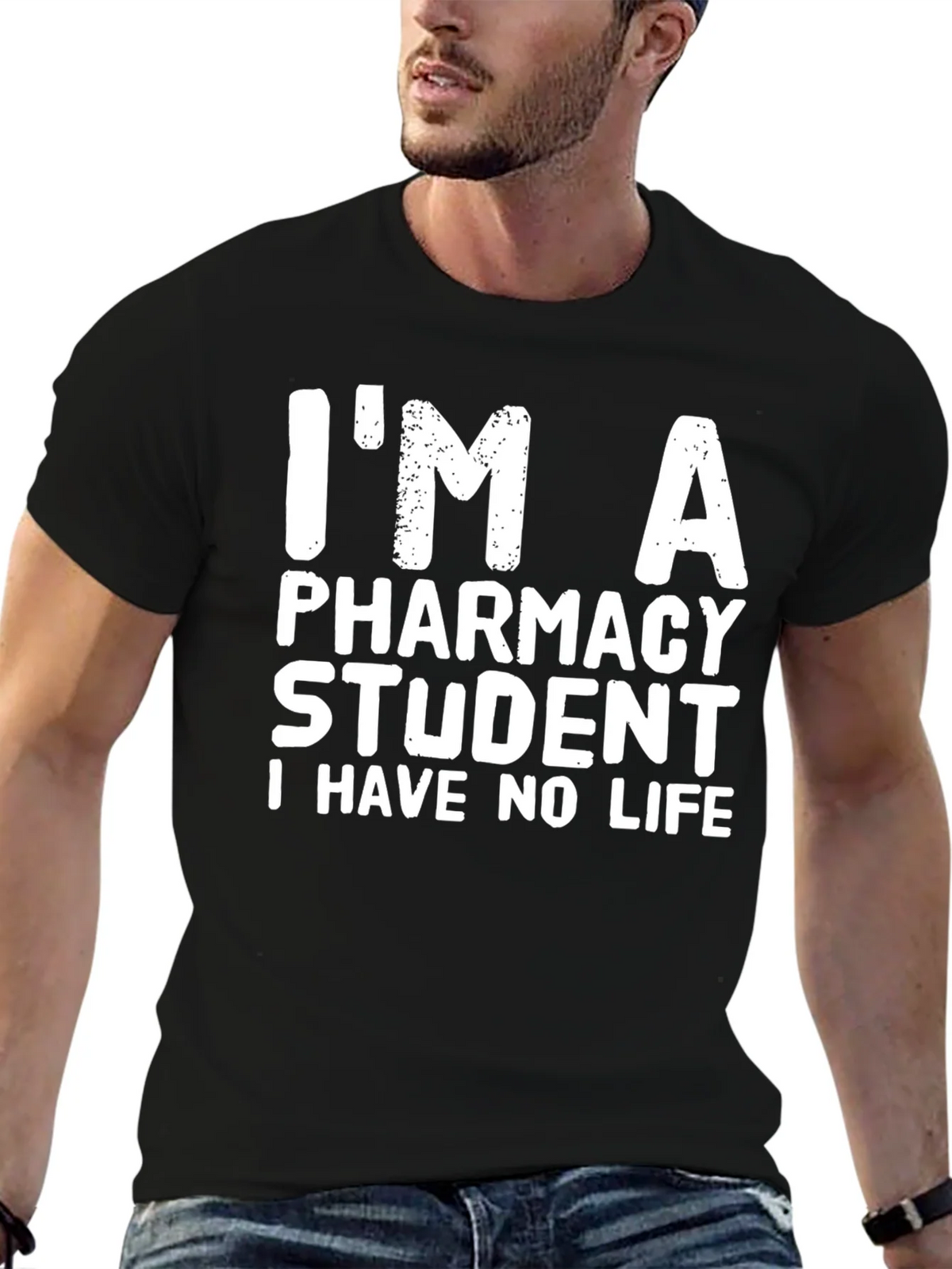 Pharmacy Student T-Shirt - Funny Life Tee product image 6