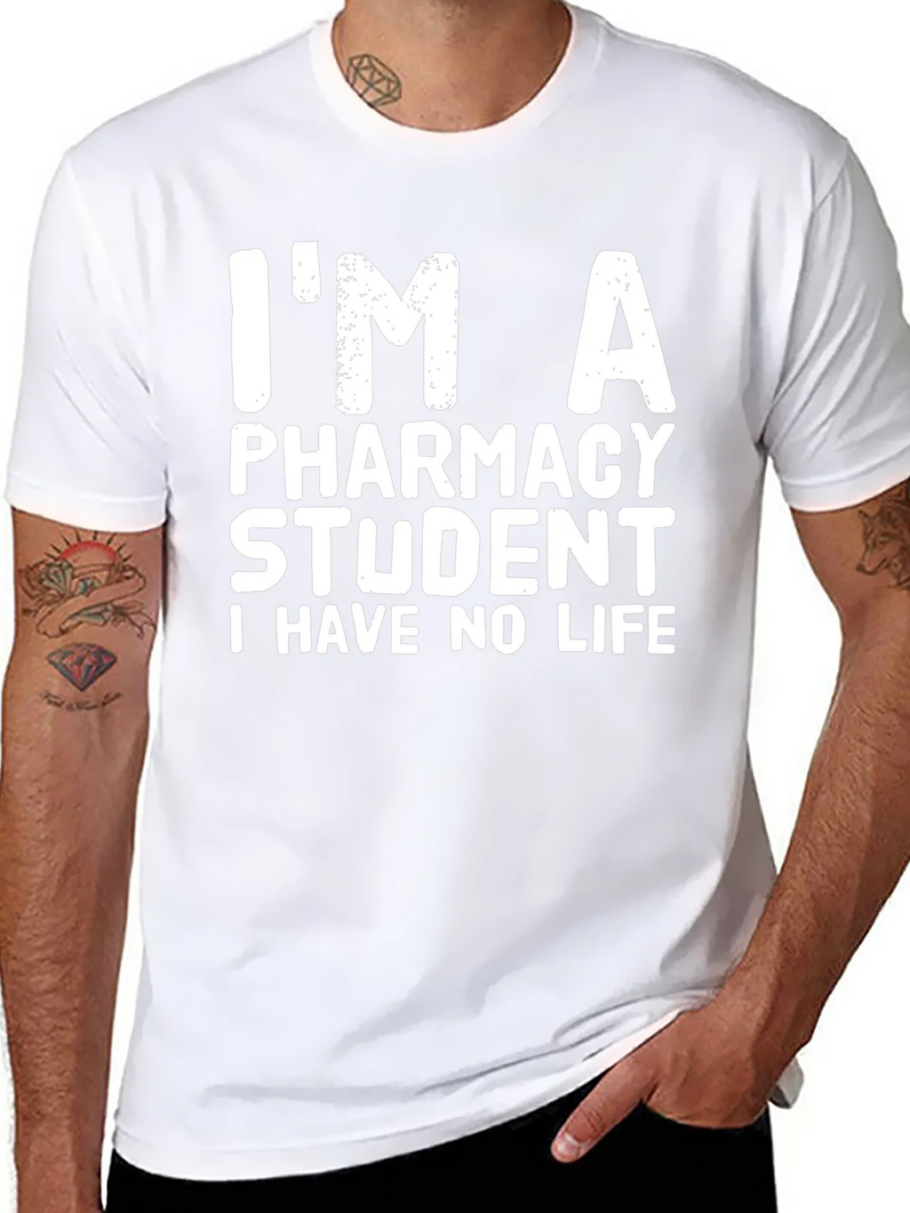 Pharmacy Student T-Shirt - Funny Life Tee product image 7
