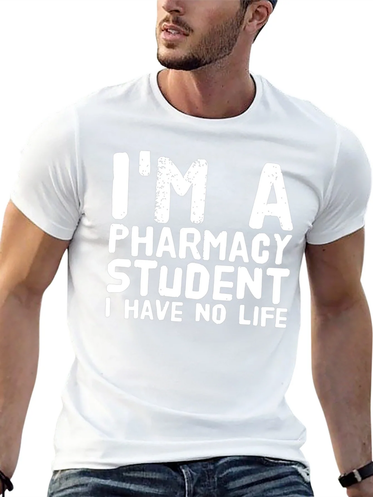 Pharmacy Student T-Shirt - Funny Life Tee product image 12
