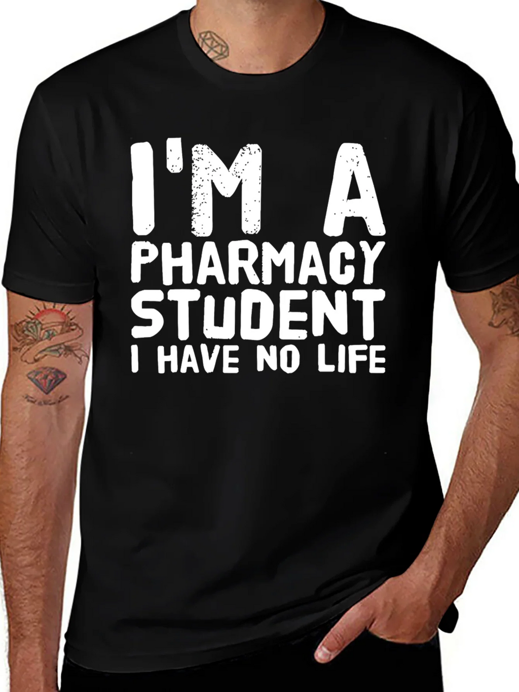 Pharmacy Student T-Shirt - Funny Life Tee product image 1