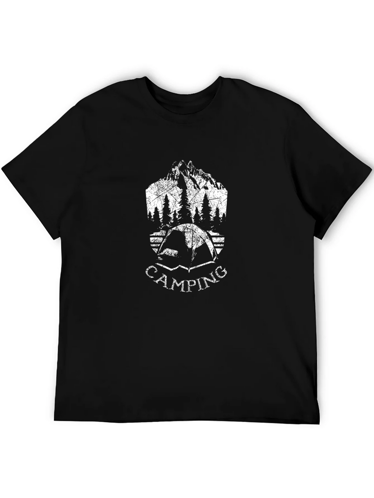 Camping Graphic T-Shirt - Mountain Tent Design product image 5
