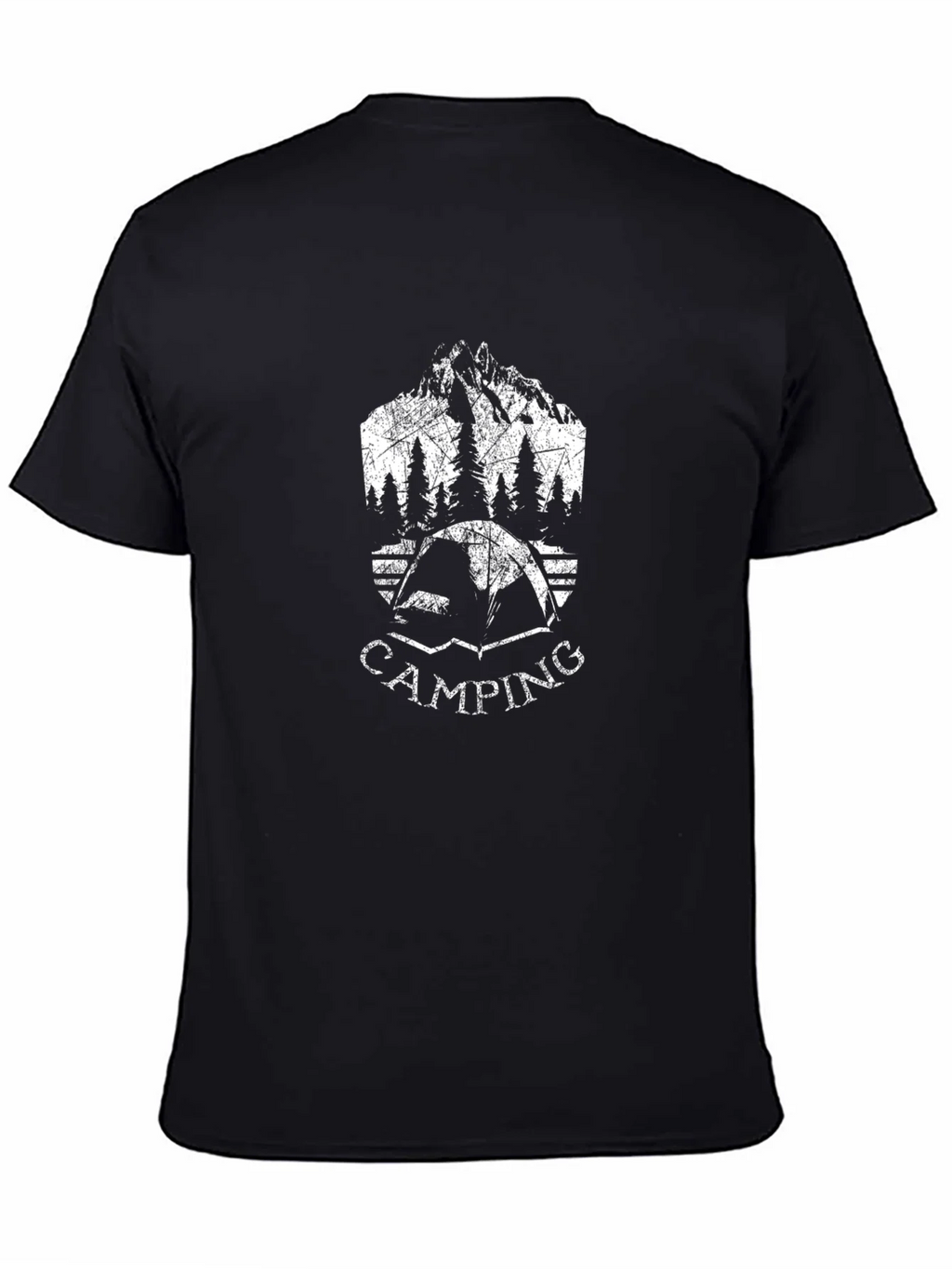 Camping Graphic T-Shirt - Mountain Tent Design product image 4
