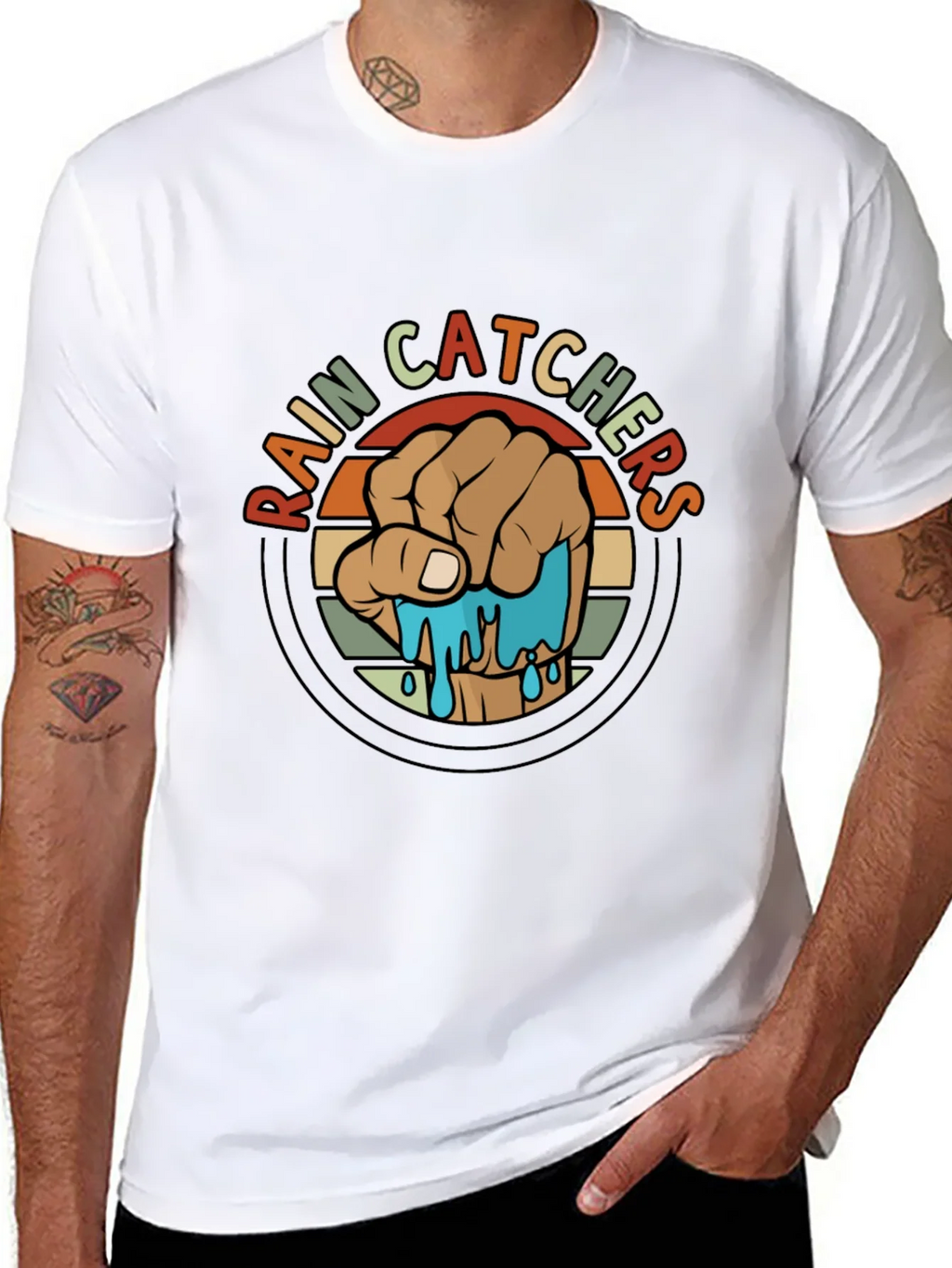 Rain Catchers Graphic T-Shirt product image 7